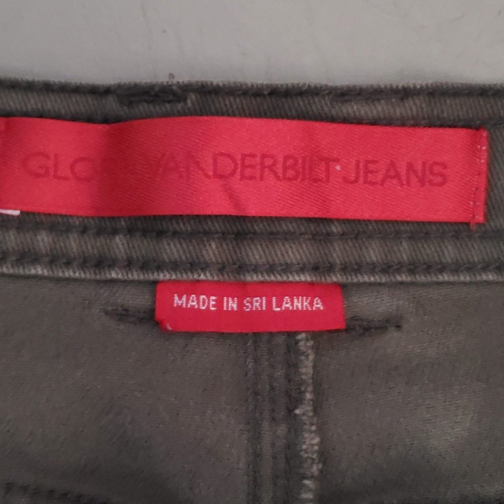 Red Label Gloria Vanderbilt Brown Y2K Jeans, 12L - Picture 3 of 4